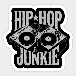 Hip-Hop Junkie Sticker